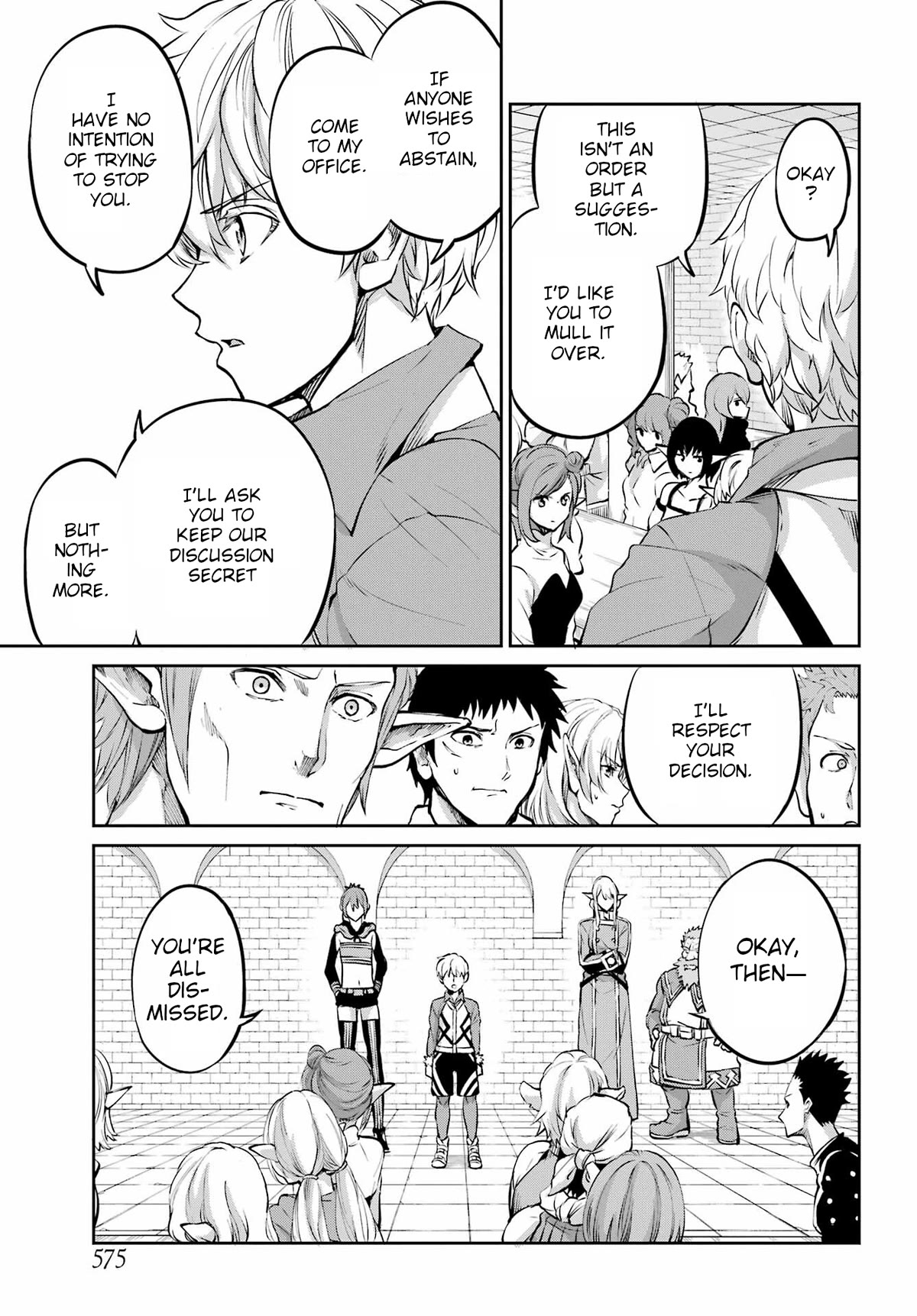 Dungeon ni Deai o Motomeru no wa Machigatte Iru Darou ka Gaiden - Sword Oratoria Chapter 97 page 25 - Chapter 97: Meeting of Familia