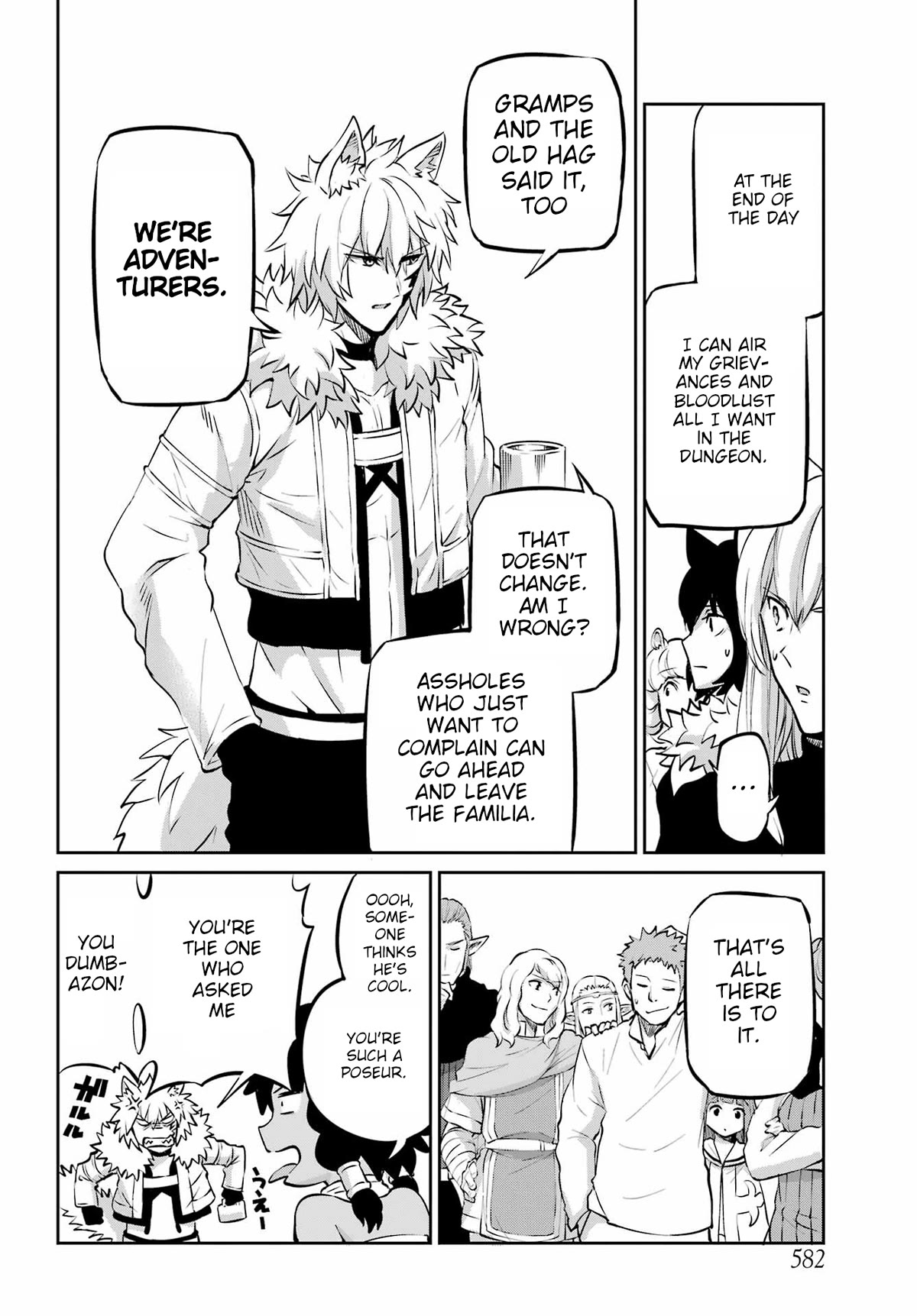 Dungeon ni Deai o Motomeru no wa Machigatte Iru Darou ka Gaiden - Sword Oratoria Chapter 97 page 32 - Chapter 97: Meeting of Familia