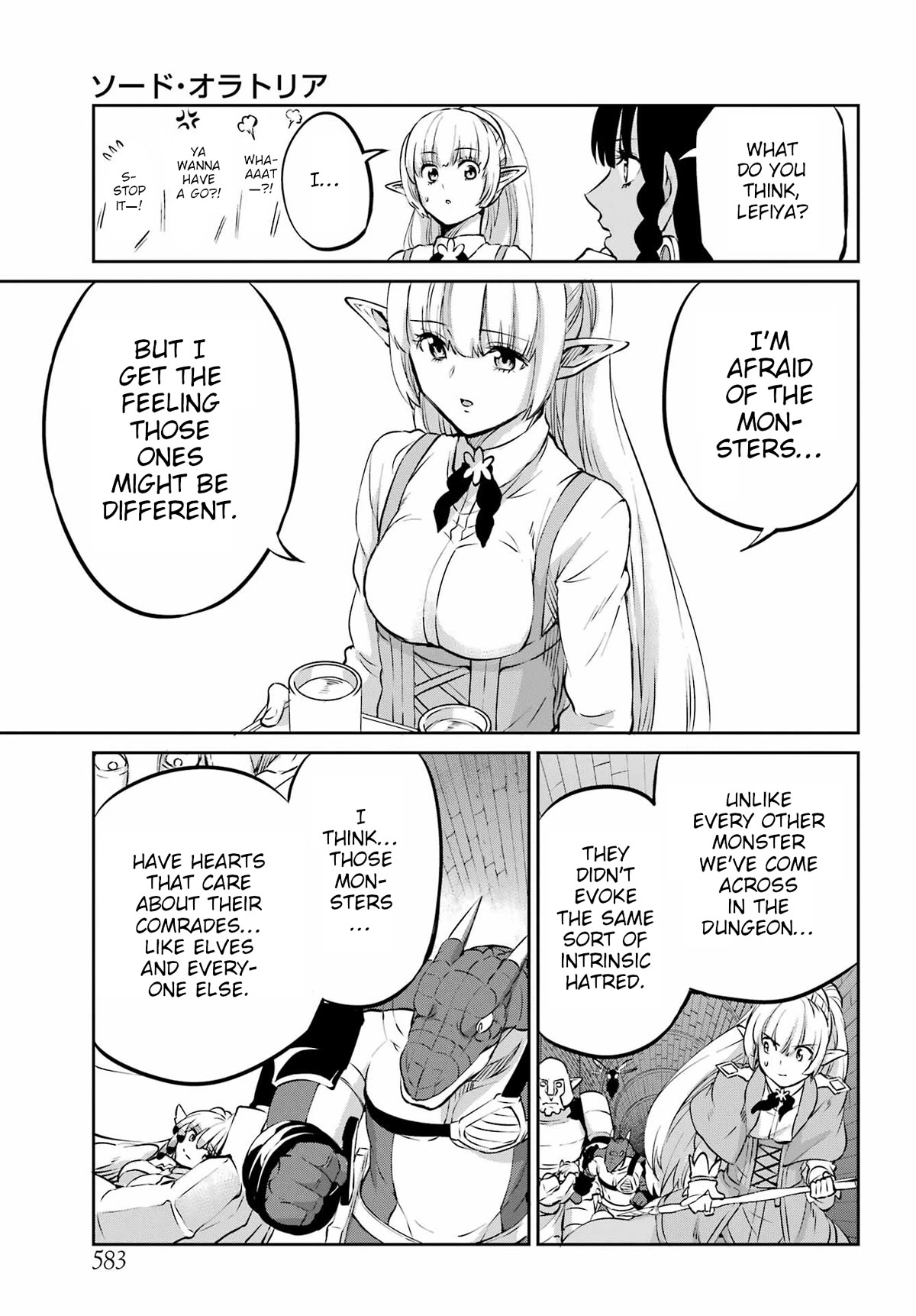 Dungeon ni Deai o Motomeru no wa Machigatte Iru Darou ka Gaiden - Sword Oratoria Chapter 97 page 33 - Chapter 97: Meeting of Familia