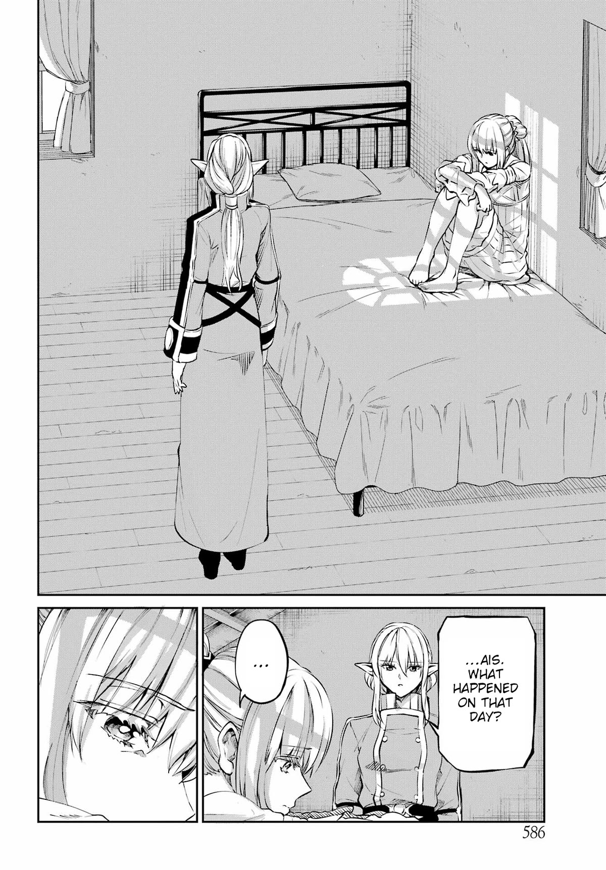 Dungeon ni Deai o Motomeru no wa Machigatte Iru Darou ka Gaiden - Sword Oratoria Chapter 97 page 36 - Chapter 97: Meeting of Familia