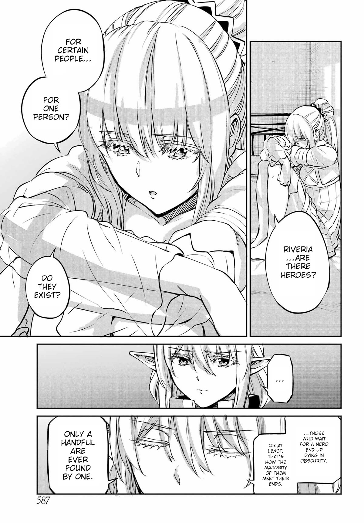 Dungeon ni Deai o Motomeru no wa Machigatte Iru Darou ka Gaiden - Sword Oratoria Chapter 97 page 37 - Chapter 97: Meeting of Familia