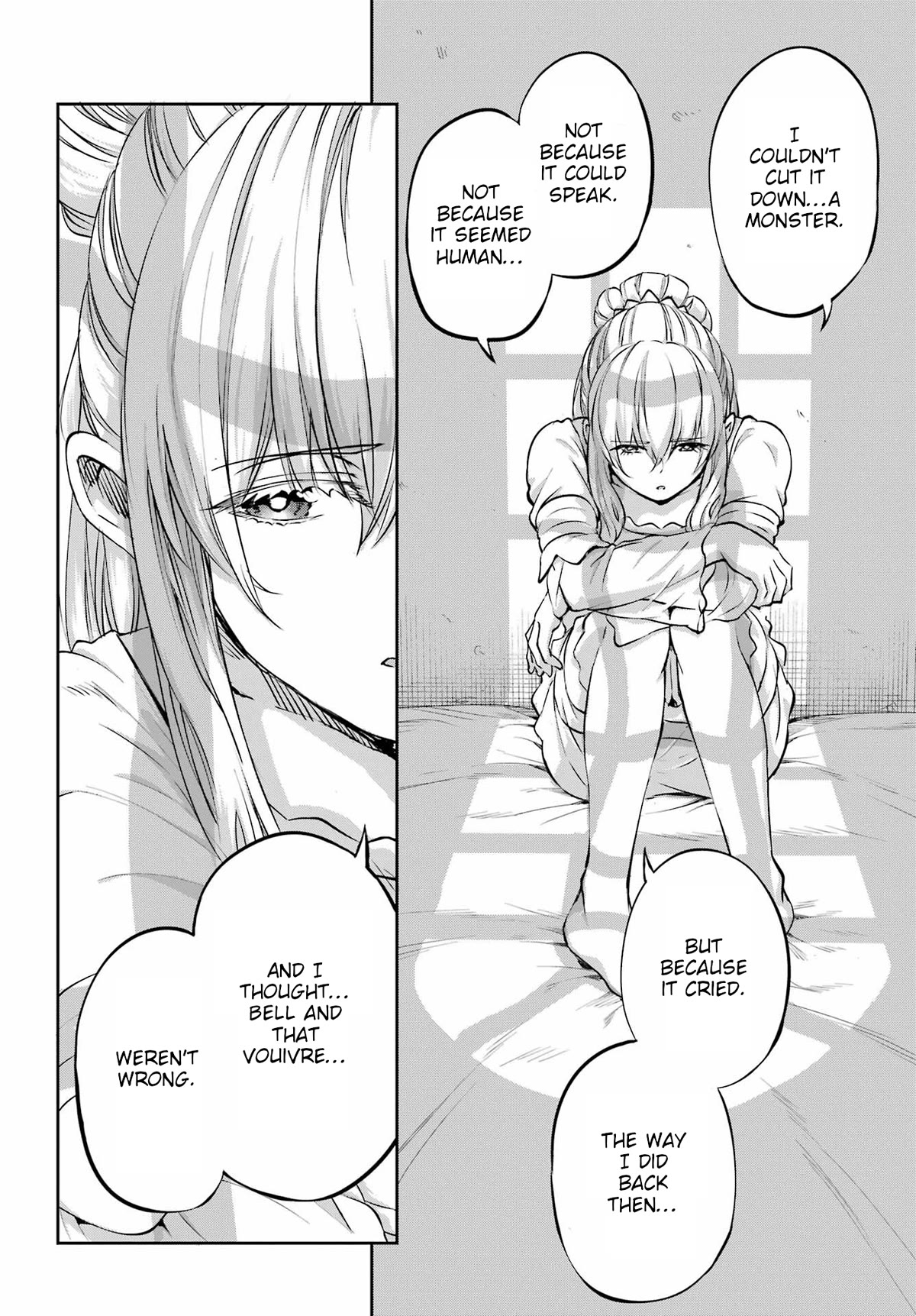 Dungeon ni Deai o Motomeru no wa Machigatte Iru Darou ka Gaiden - Sword Oratoria Chapter 97 page 38 - Chapter 97: Meeting of Familia