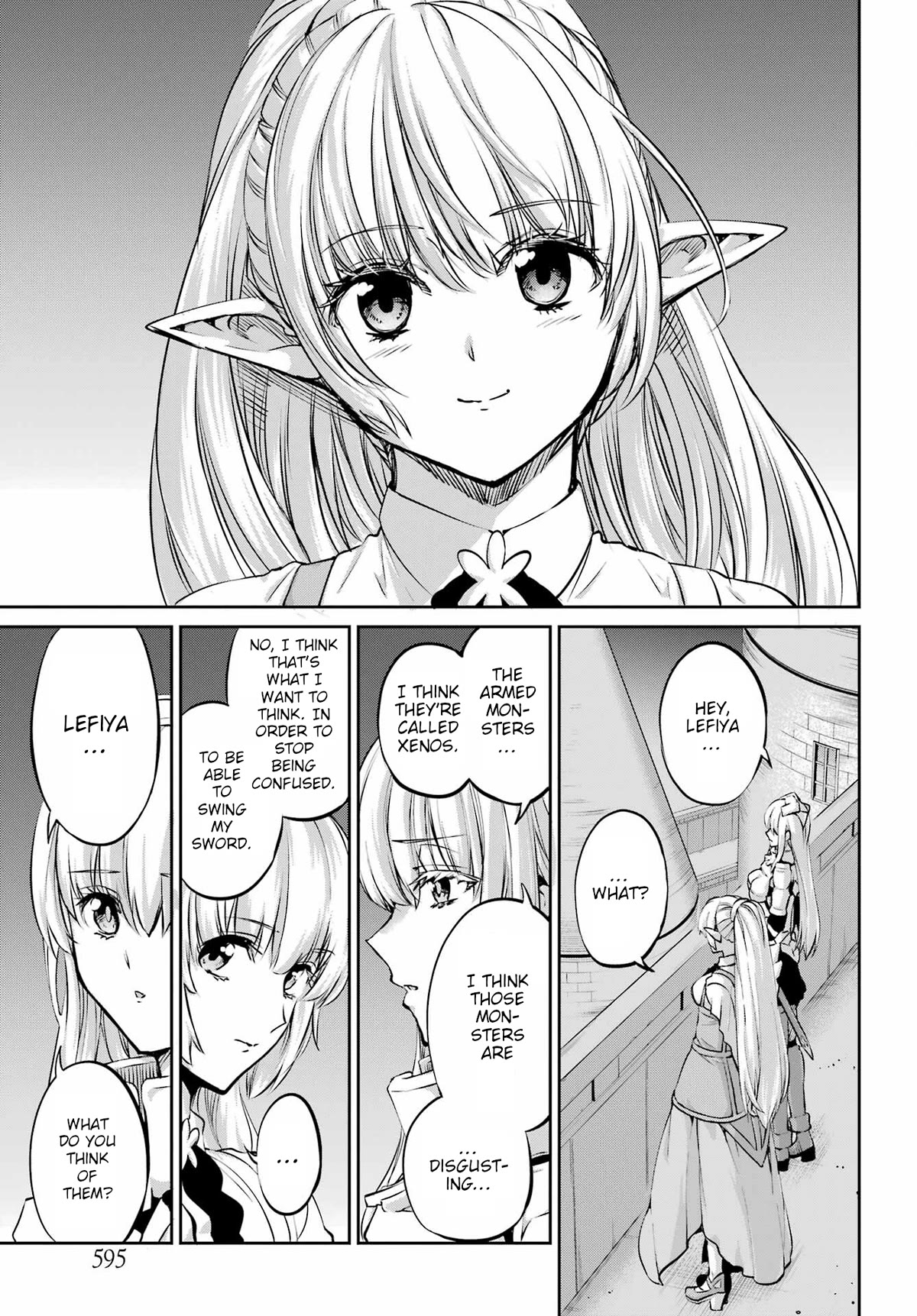 Dungeon ni Deai o Motomeru no wa Machigatte Iru Darou ka Gaiden - Sword Oratoria Chapter 97 page 45 - Chapter 97: Meeting of Familia