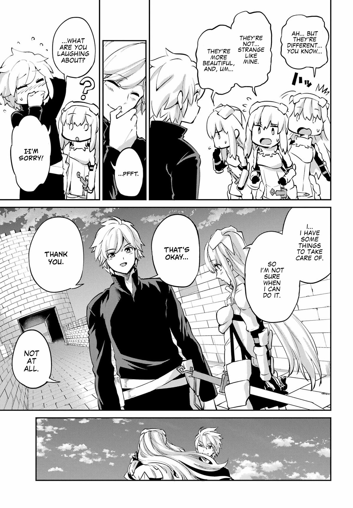 Dungeon ni Deai o Motomeru no wa Machigatte Iru Darou ka Gaiden - Sword Oratoria Chapter 98 page 13 - Chapter 98: Run Again