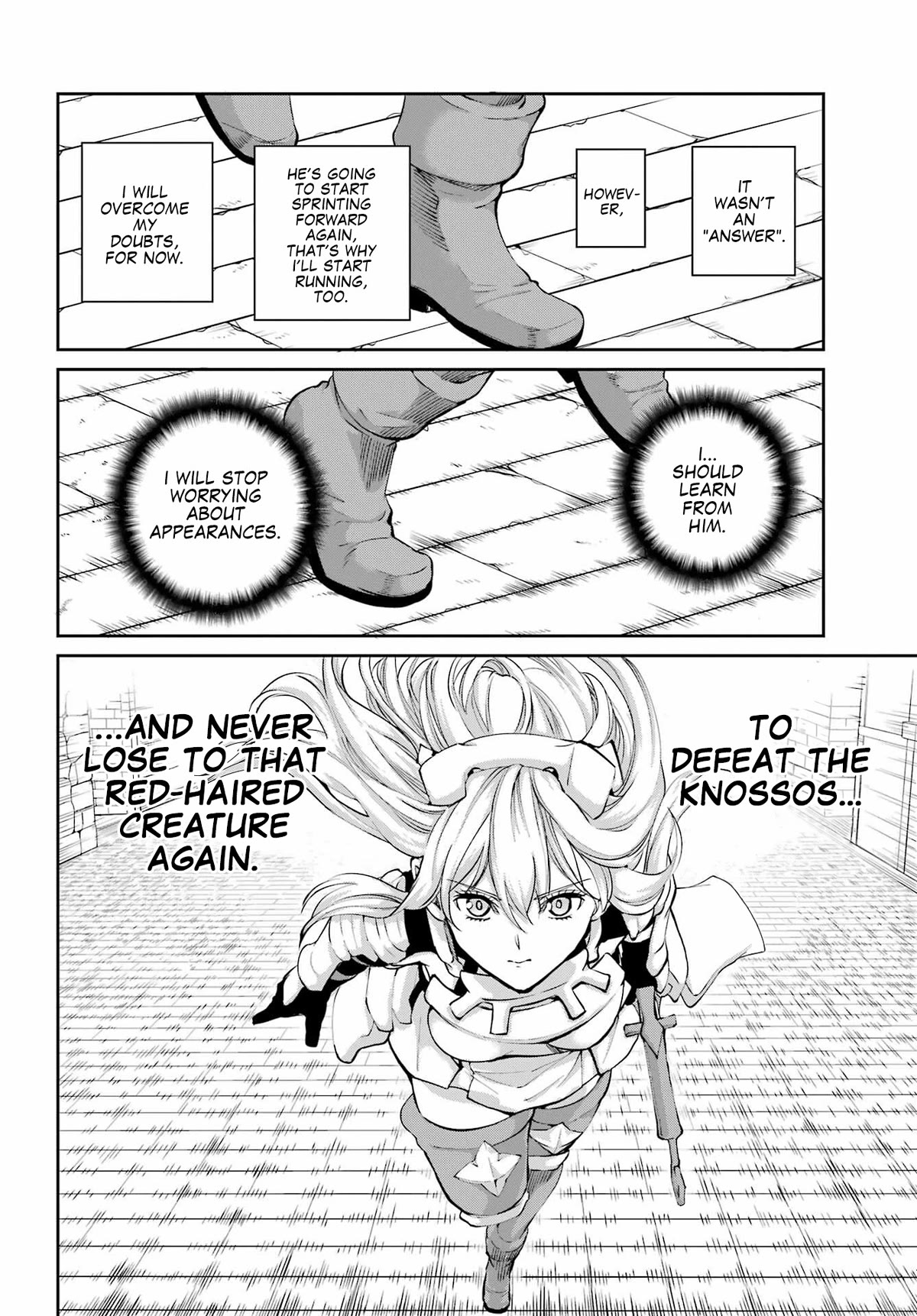 Dungeon ni Deai o Motomeru no wa Machigatte Iru Darou ka Gaiden - Sword Oratoria Chapter 98 page 16 - Chapter 98: Run Again