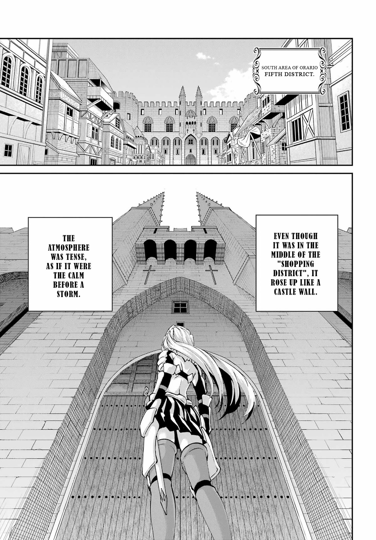 Dungeon ni Deai o Motomeru no wa Machigatte Iru Darou ka Gaiden - Sword Oratoria Chapter 98 page 17 - Chapter 98: Run Again