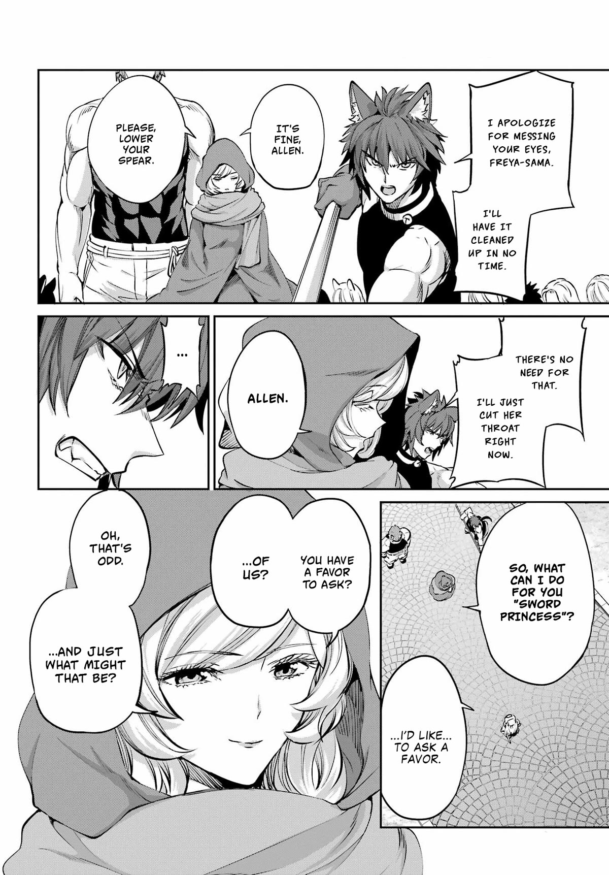 Dungeon ni Deai o Motomeru no wa Machigatte Iru Darou ka Gaiden - Sword Oratoria Chapter 98 page 24 - Chapter 98: Run Again