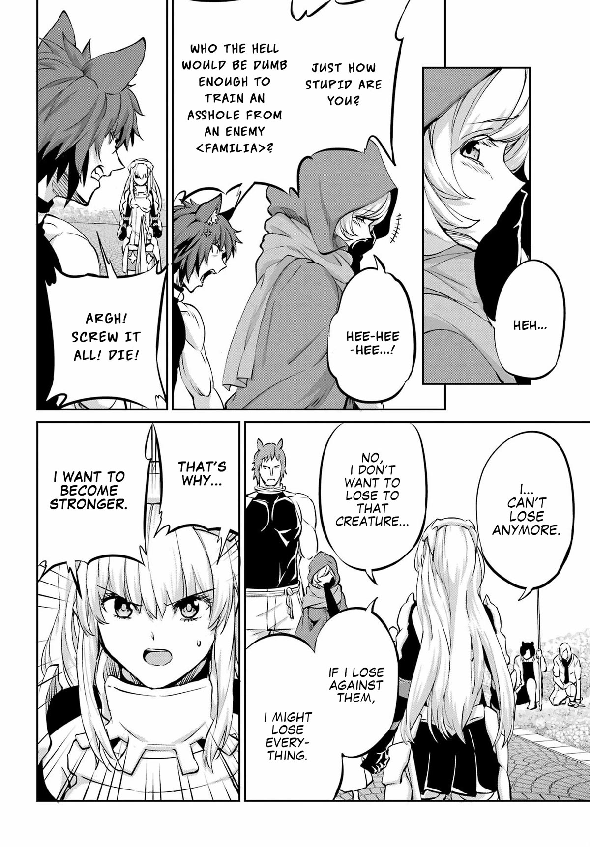 Dungeon ni Deai o Motomeru no wa Machigatte Iru Darou ka Gaiden - Sword Oratoria Chapter 98 page 26 - Chapter 98: Run Again