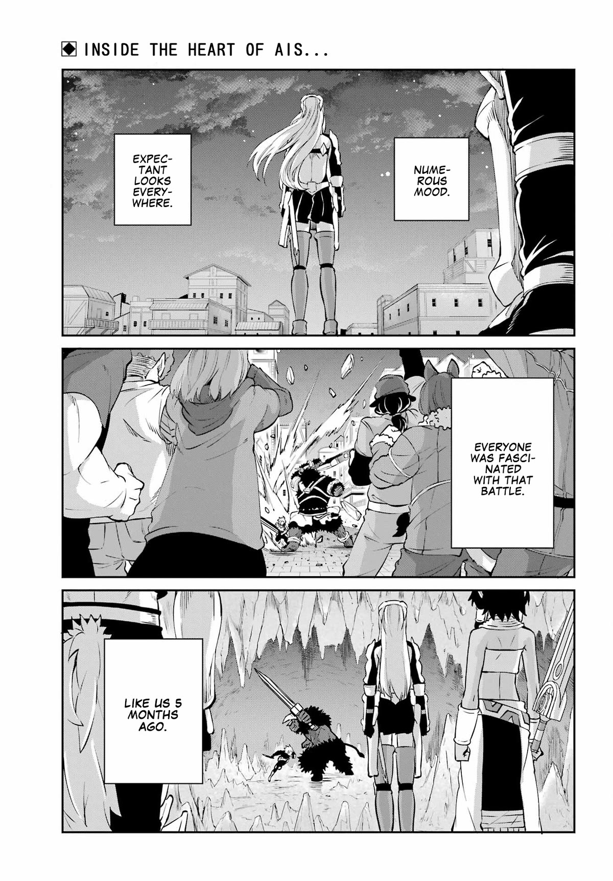 Dungeon ni Deai o Motomeru no wa Machigatte Iru Darou ka Gaiden - Sword Oratoria Chapter 98 page 3 - Chapter 98: Run Again
