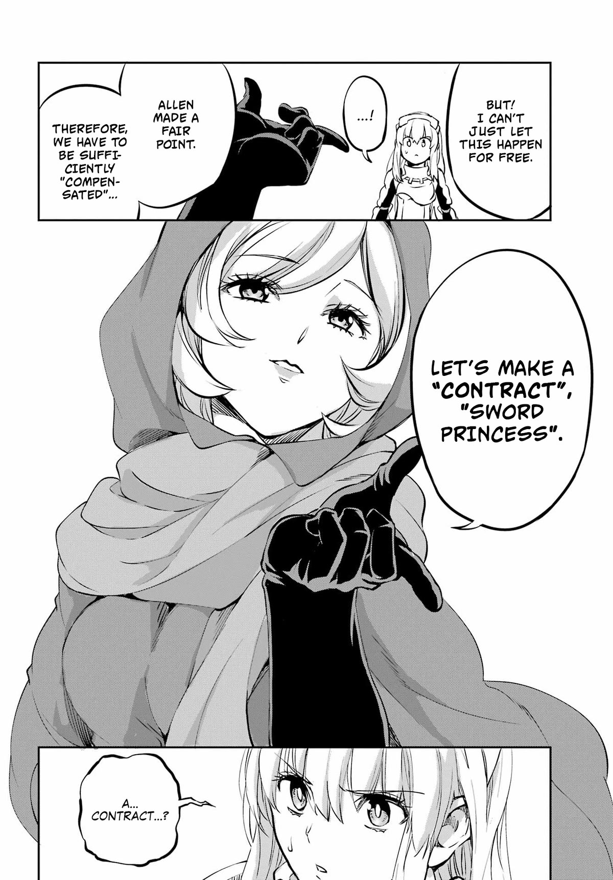 Dungeon ni Deai o Motomeru no wa Machigatte Iru Darou ka Gaiden - Sword Oratoria Chapter 98 page 30 - Chapter 98: Run Again