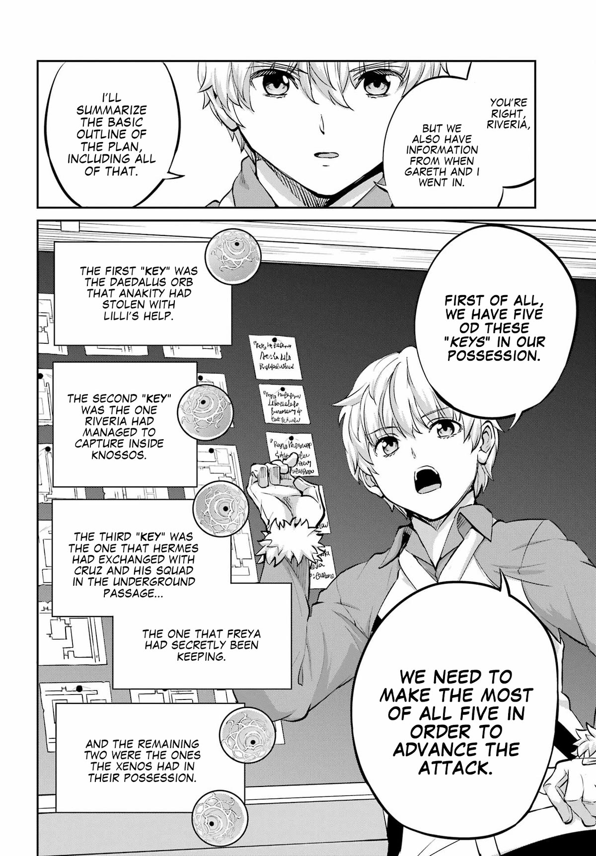 Dungeon ni Deai o Motomeru no wa Machigatte Iru Darou ka Gaiden - Sword Oratoria Chapter 98 page 38 - Chapter 98: Run Again