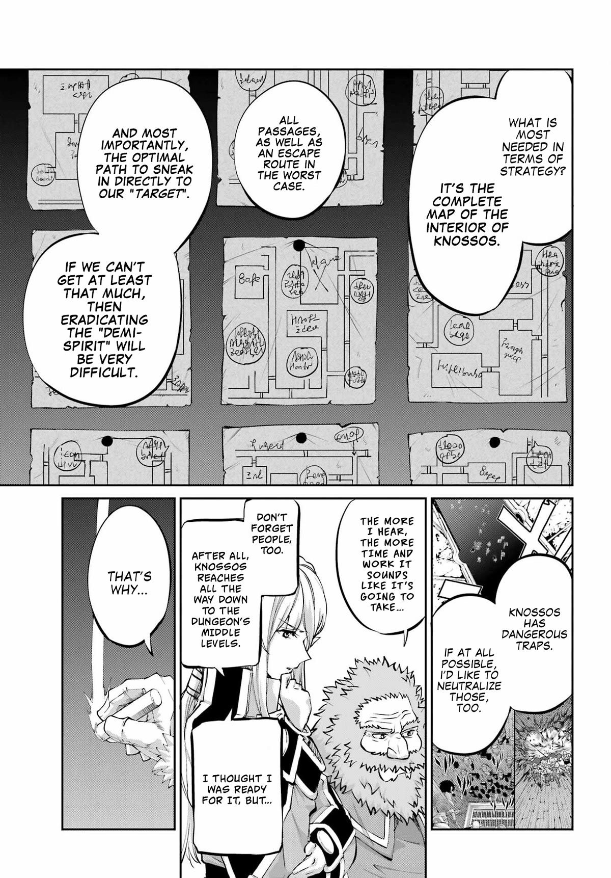 Dungeon ni Deai o Motomeru no wa Machigatte Iru Darou ka Gaiden - Sword Oratoria Chapter 98 page 39 - Chapter 98: Run Again