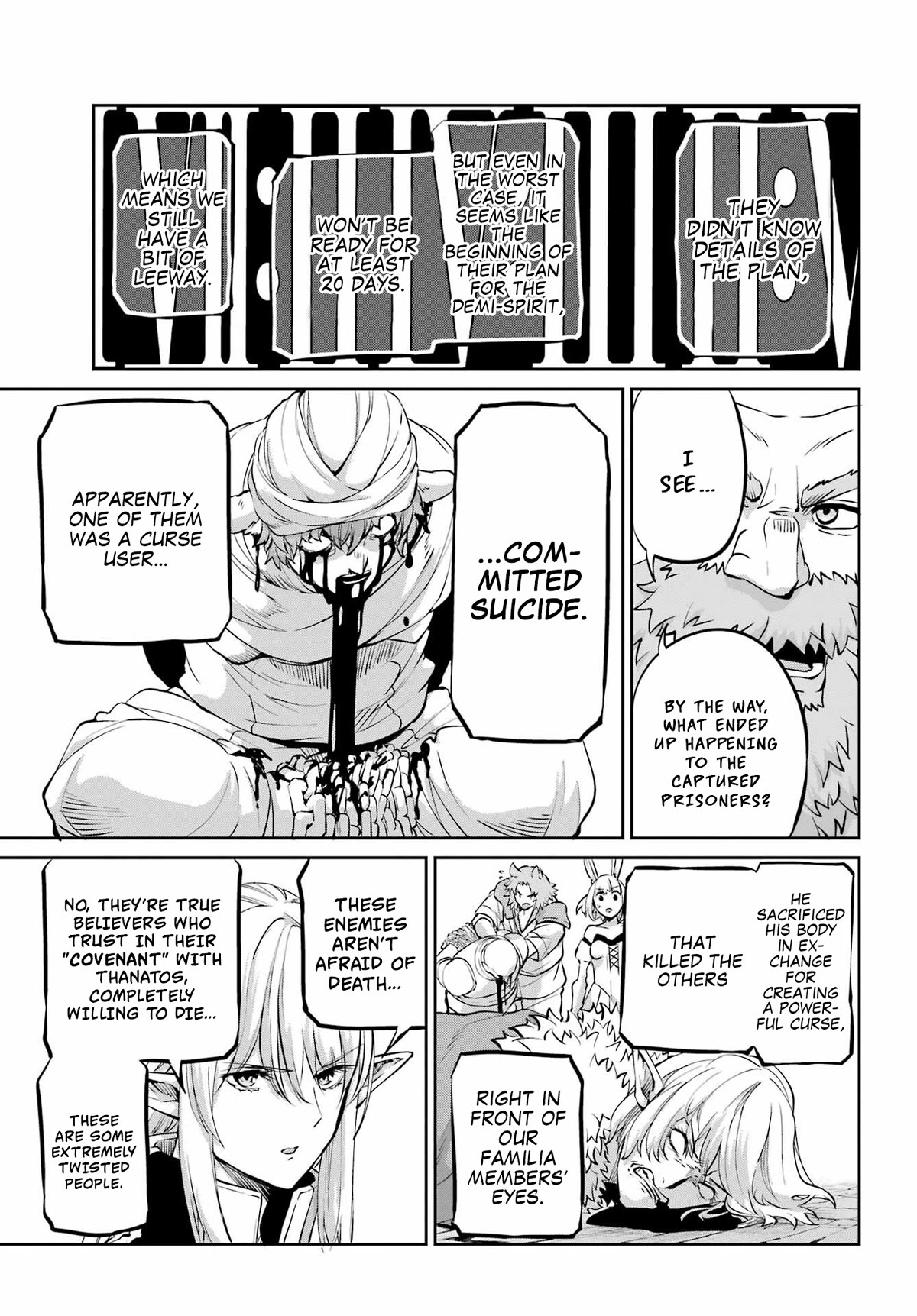 Dungeon ni Deai o Motomeru no wa Machigatte Iru Darou ka Gaiden - Sword Oratoria Chapter 98 page 41 - Chapter 98: Run Again