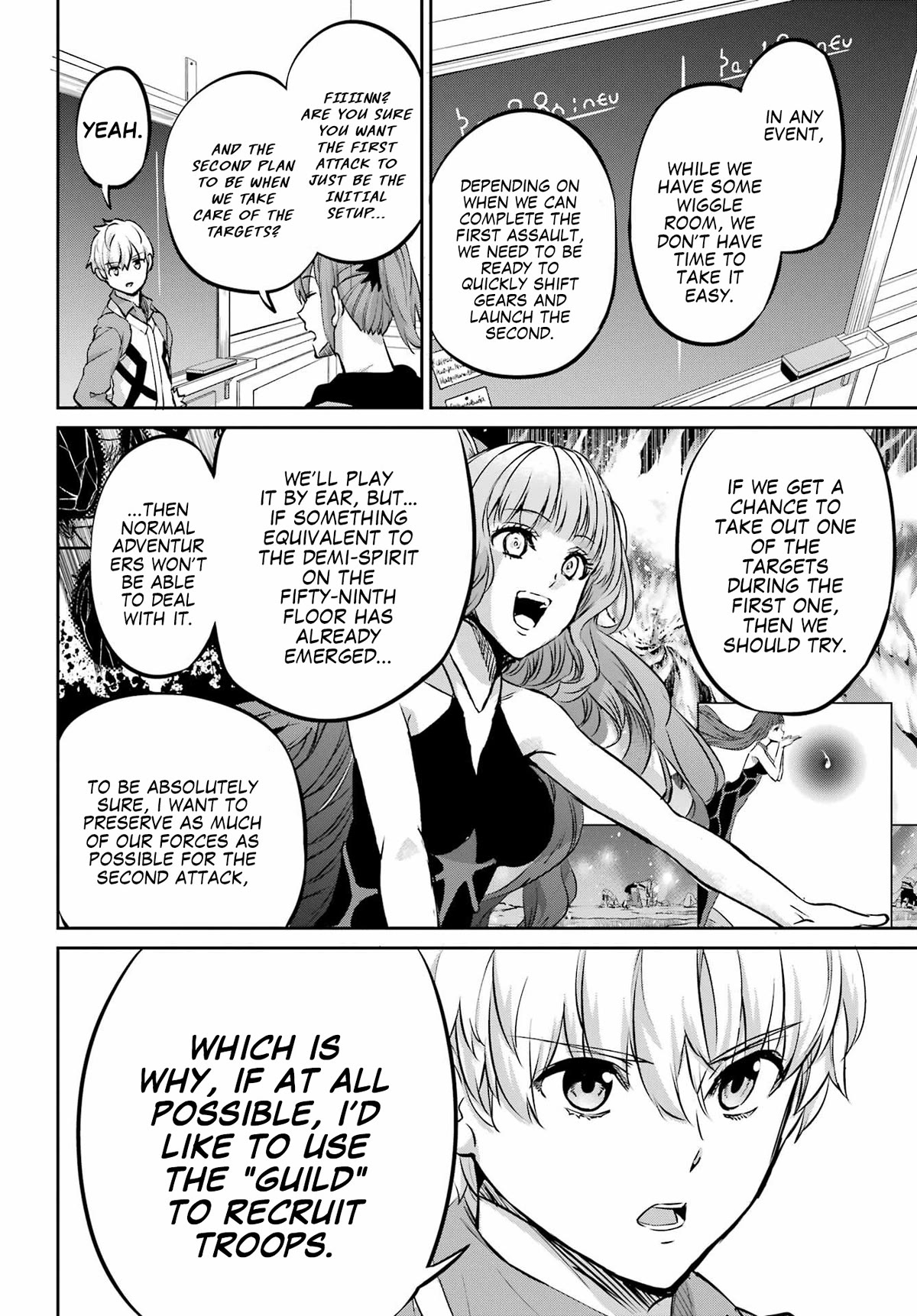 Dungeon ni Deai o Motomeru no wa Machigatte Iru Darou ka Gaiden - Sword Oratoria Chapter 98 page 42 - Chapter 98: Run Again