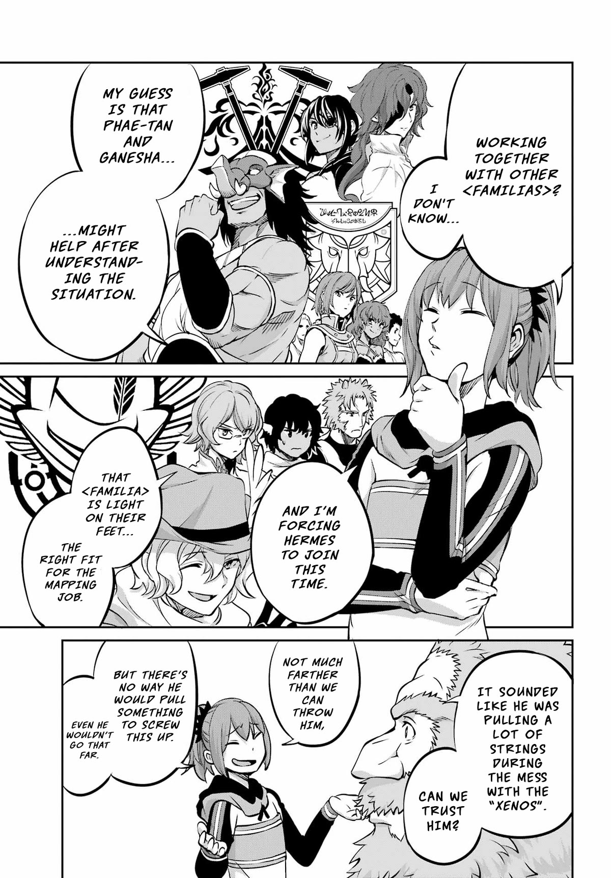 Dungeon ni Deai o Motomeru no wa Machigatte Iru Darou ka Gaiden - Sword Oratoria Chapter 98 page 43 - Chapter 98: Run Again