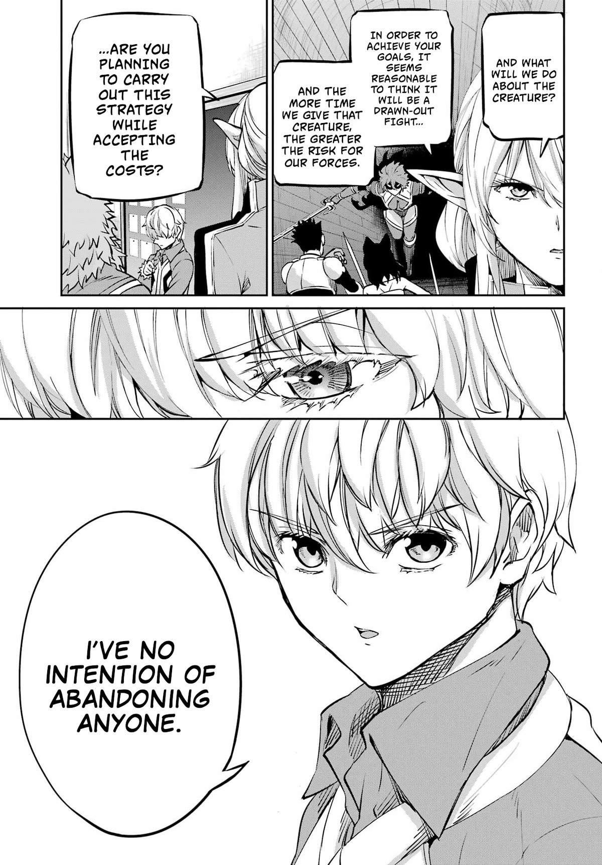 Dungeon ni Deai o Motomeru no wa Machigatte Iru Darou ka Gaiden - Sword Oratoria Chapter 98 page 47 - Chapter 98: Run Again