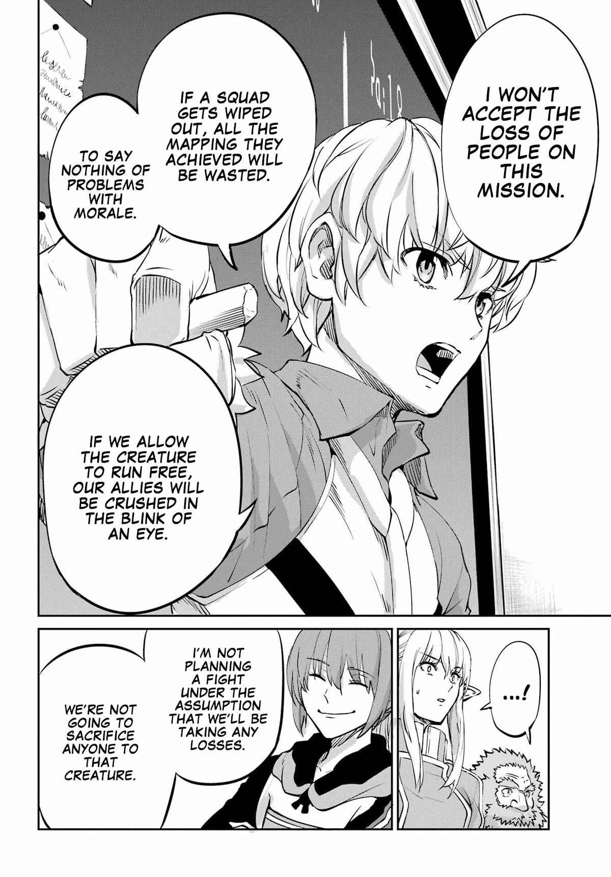 Dungeon ni Deai o Motomeru no wa Machigatte Iru Darou ka Gaiden - Sword Oratoria Chapter 98 page 48 - Chapter 98: Run Again