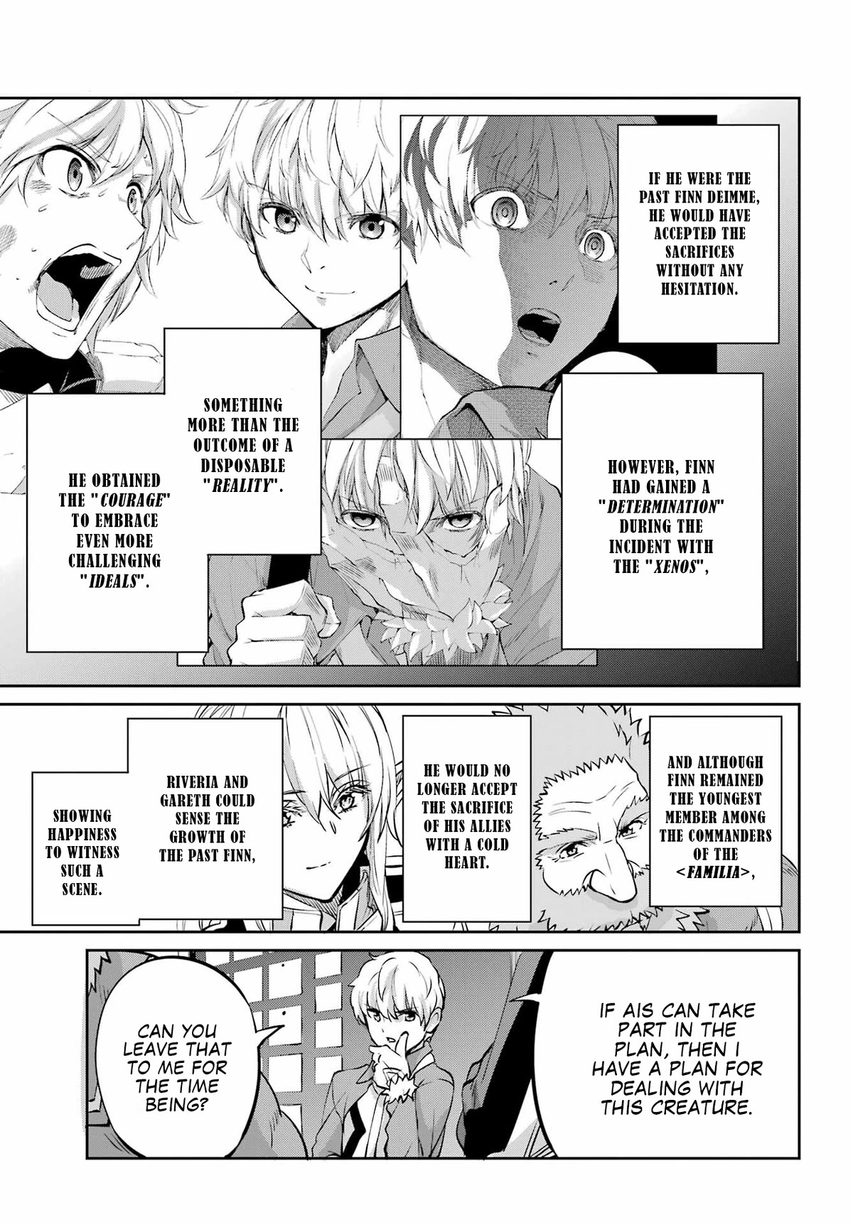 Dungeon ni Deai o Motomeru no wa Machigatte Iru Darou ka Gaiden - Sword Oratoria Chapter 98 page 49 - Chapter 98: Run Again