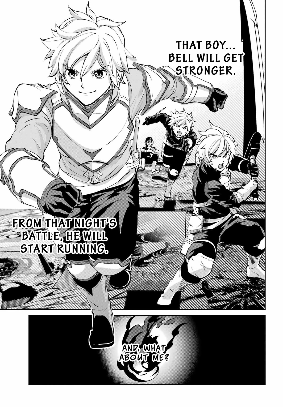 Dungeon ni Deai o Motomeru no wa Machigatte Iru Darou ka Gaiden - Sword Oratoria Chapter 98 page 5 - Chapter 98: Run Again