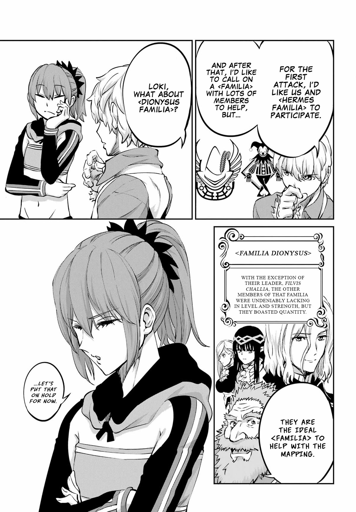 Dungeon ni Deai o Motomeru no wa Machigatte Iru Darou ka Gaiden - Sword Oratoria Chapter 98 page 51 - Chapter 98: Run Again