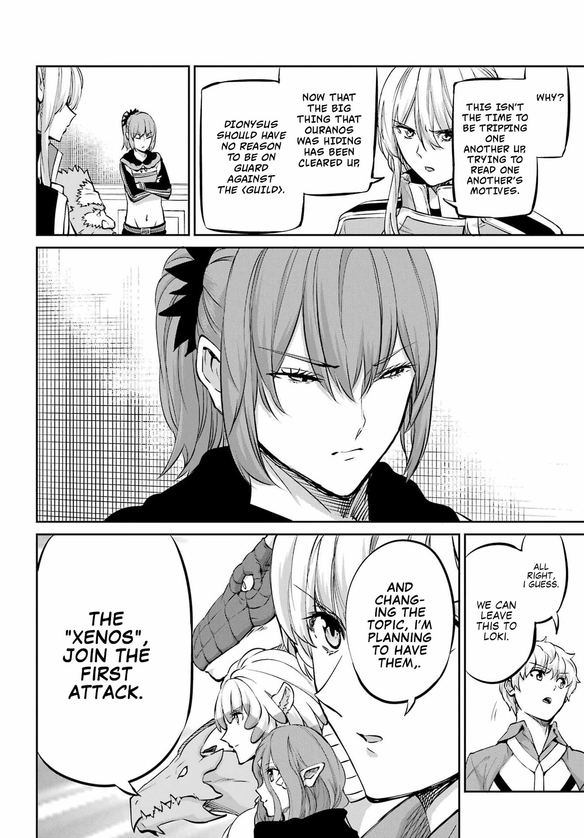 Dungeon ni Deai o Motomeru no wa Machigatte Iru Darou ka Gaiden - Sword Oratoria Chapter 98 page 52 - Chapter 98: Run Again