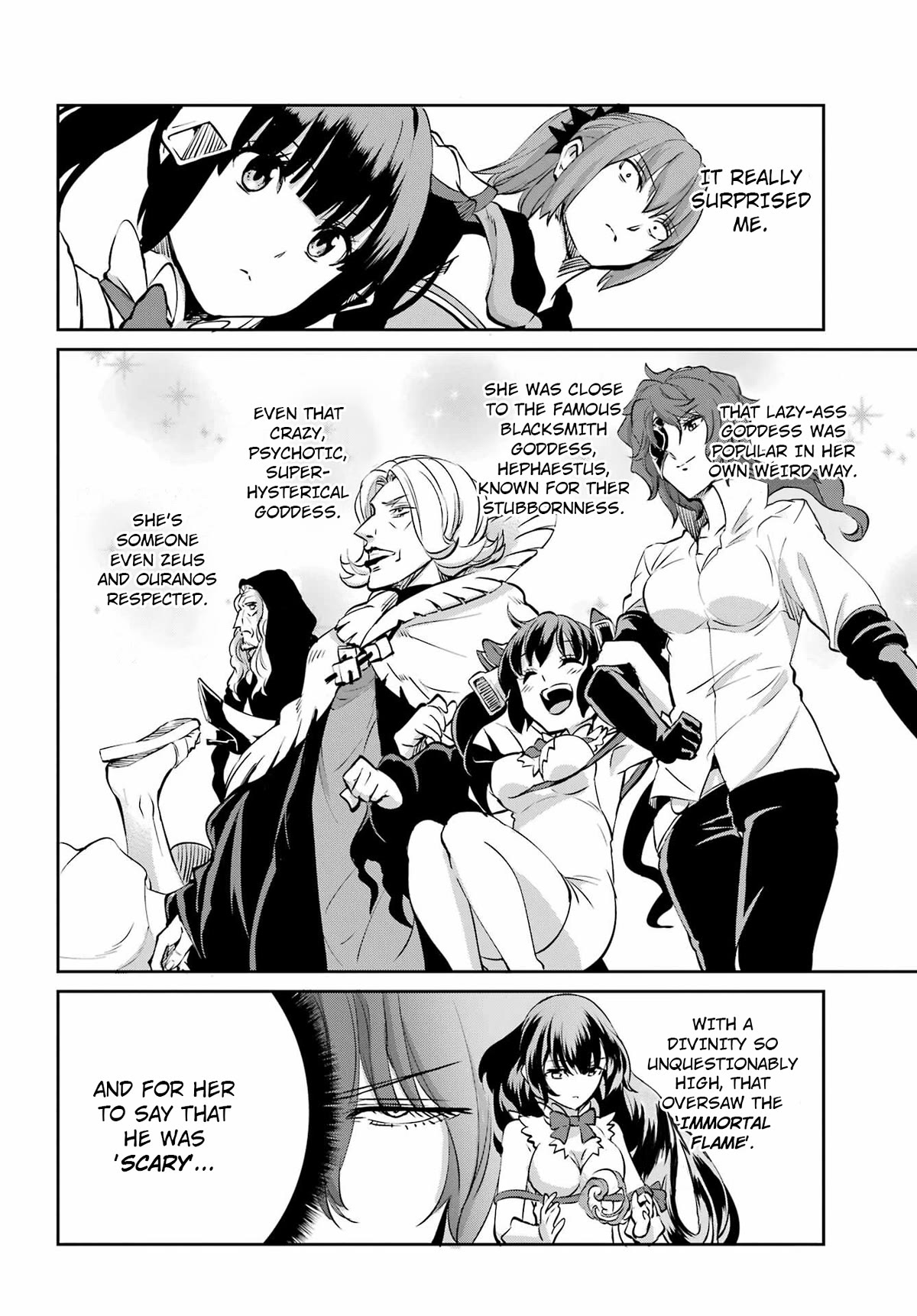 Dungeon ni Deai o Motomeru no wa Machigatte Iru Darou ka Gaiden - Sword Oratoria Chapter 99 page 39 - Chapter 99: Smile Always as Ever