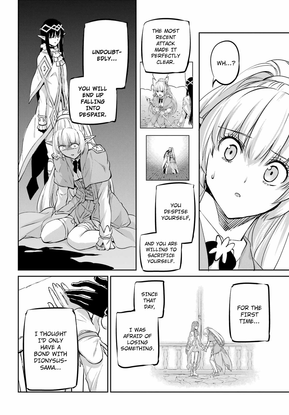 Dungeon ni Deai o Motomeru no wa Machigatte Iru Darou ka Gaiden - Sword Oratoria Chapter 99 page 45 - Chapter 99: Smile Always as Ever