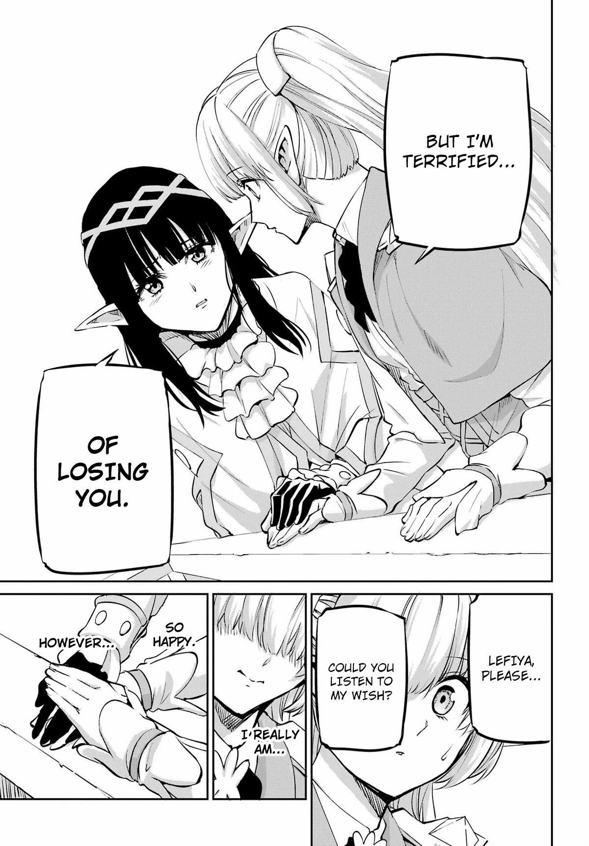 Dungeon ni Deai o Motomeru no wa Machigatte Iru Darou ka Gaiden - Sword Oratoria Chapter 99 page 46 - Chapter 99: Smile Always as Ever