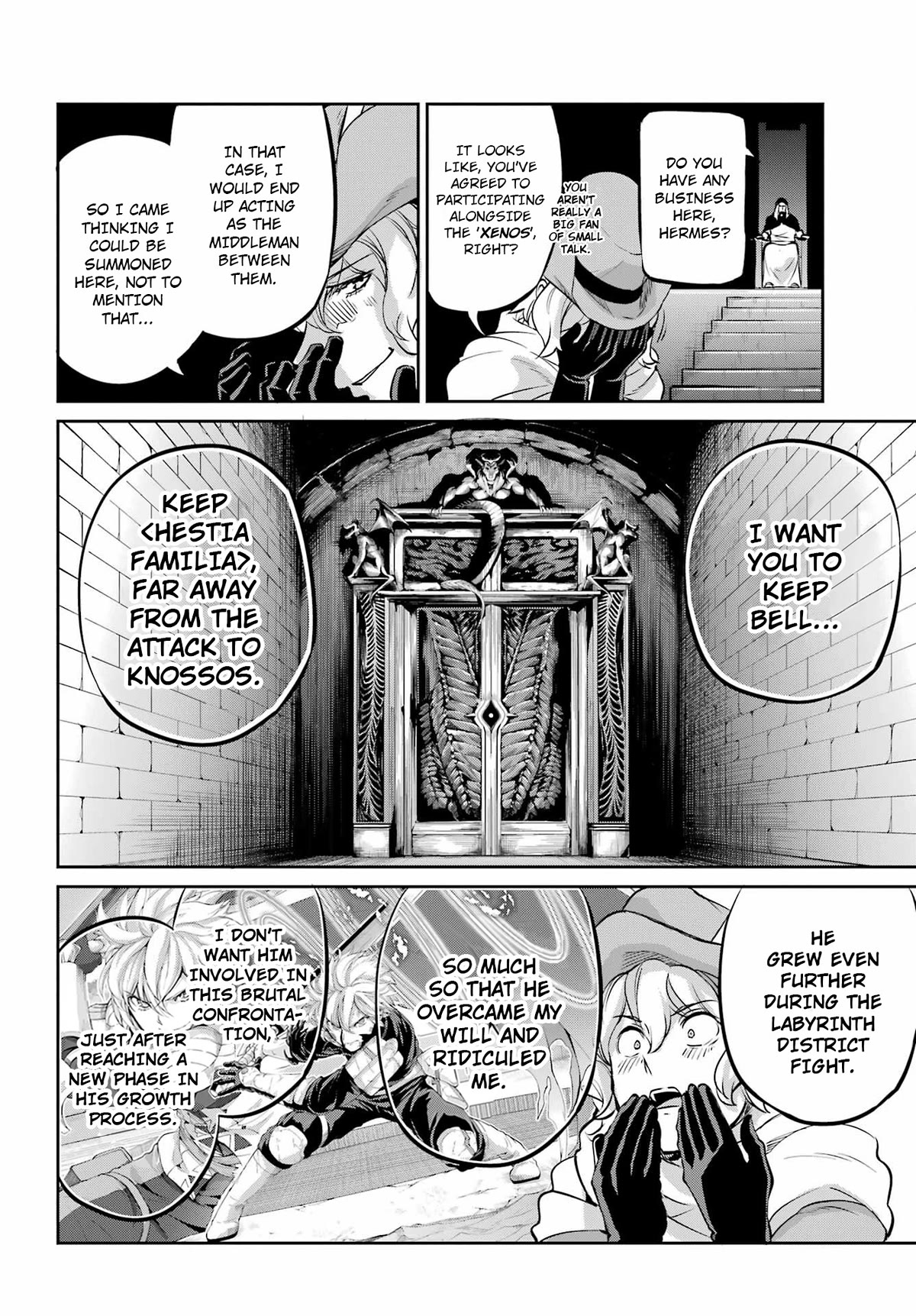 Dungeon ni Deai o Motomeru no wa Machigatte Iru Darou ka Gaiden - Sword Oratoria Chapter 99 page 7 - Chapter 99: Smile Always as Ever