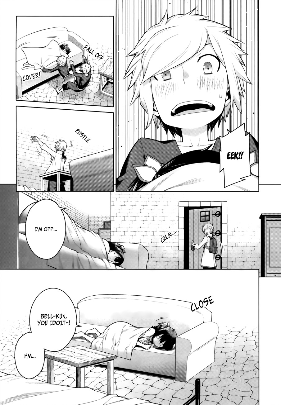 Dungeon ni Deai o Motomeru no wa Machigatte Iru Darou ka Chapter 1 page 12 - Chapter 1: The World, Reality and Admiration