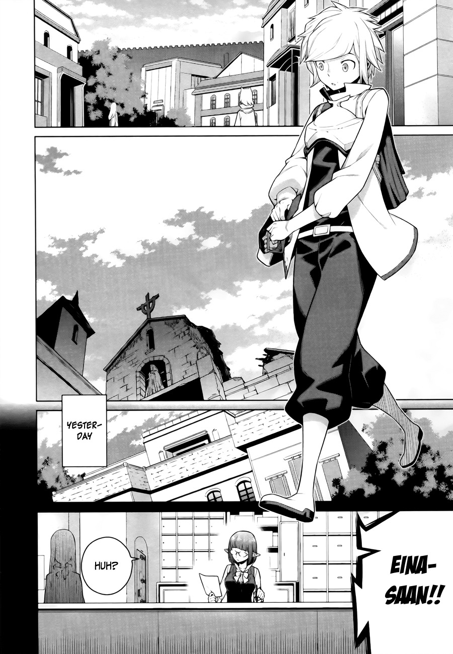 Dungeon ni Deai o Motomeru no wa Machigatte Iru Darou ka Chapter 1 page 13 - Chapter 1: The World, Reality and Admiration