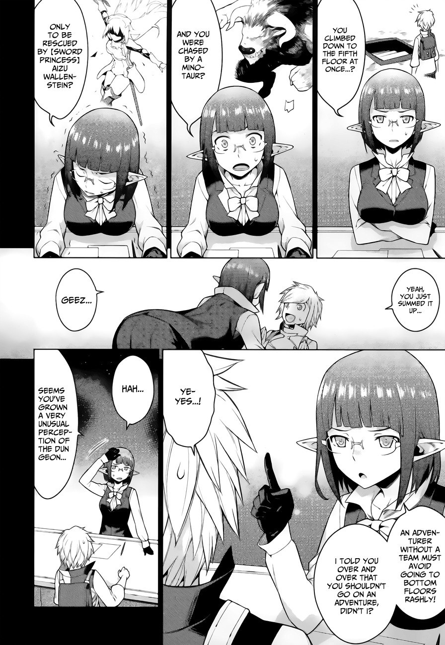 Dungeon ni Deai o Motomeru no wa Machigatte Iru Darou ka Chapter 1 page 15 - Chapter 1: The World, Reality and Admiration