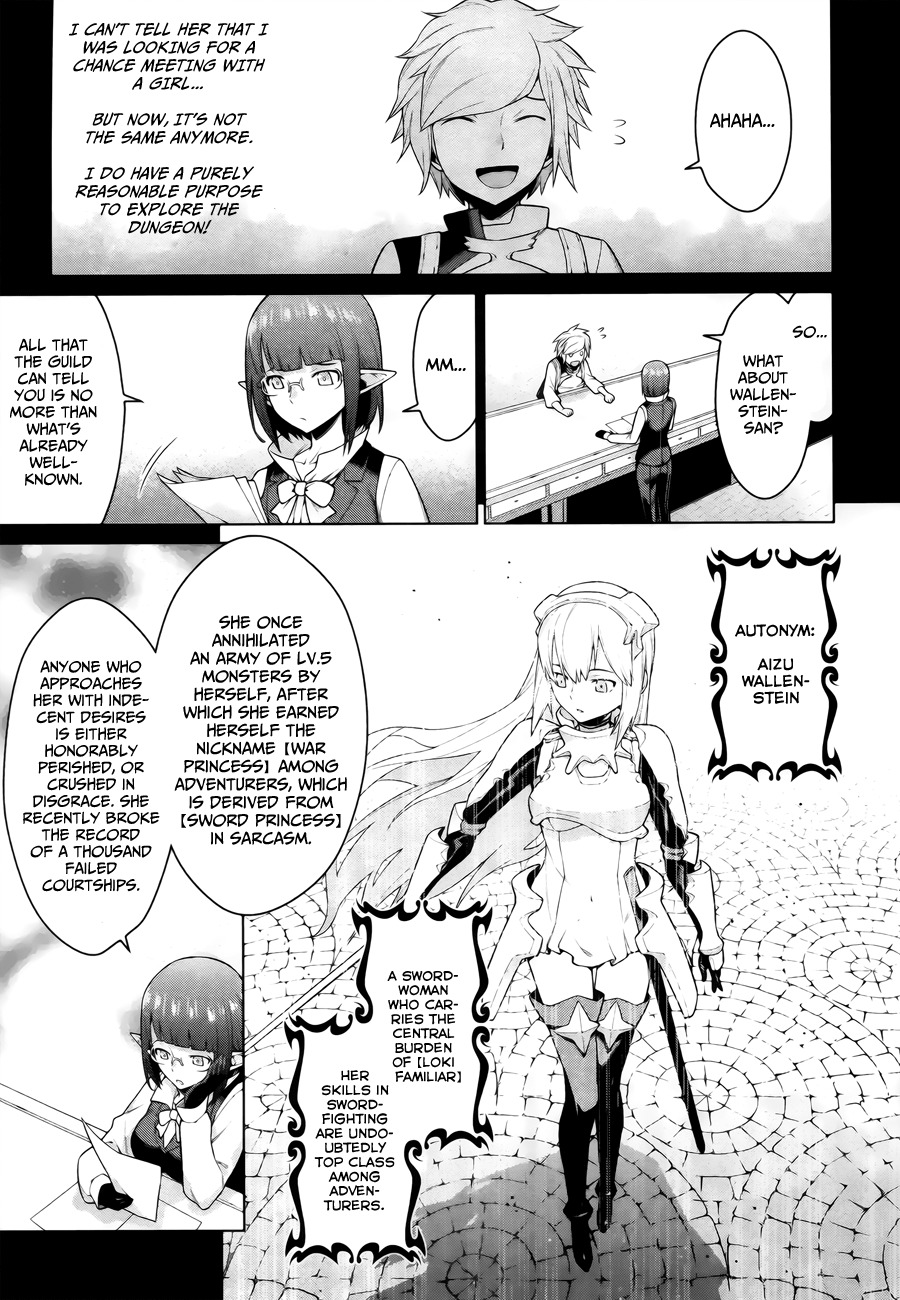 Dungeon ni Deai o Motomeru no wa Machigatte Iru Darou ka Chapter 1 page 16 - Chapter 1: The World, Reality and Admiration