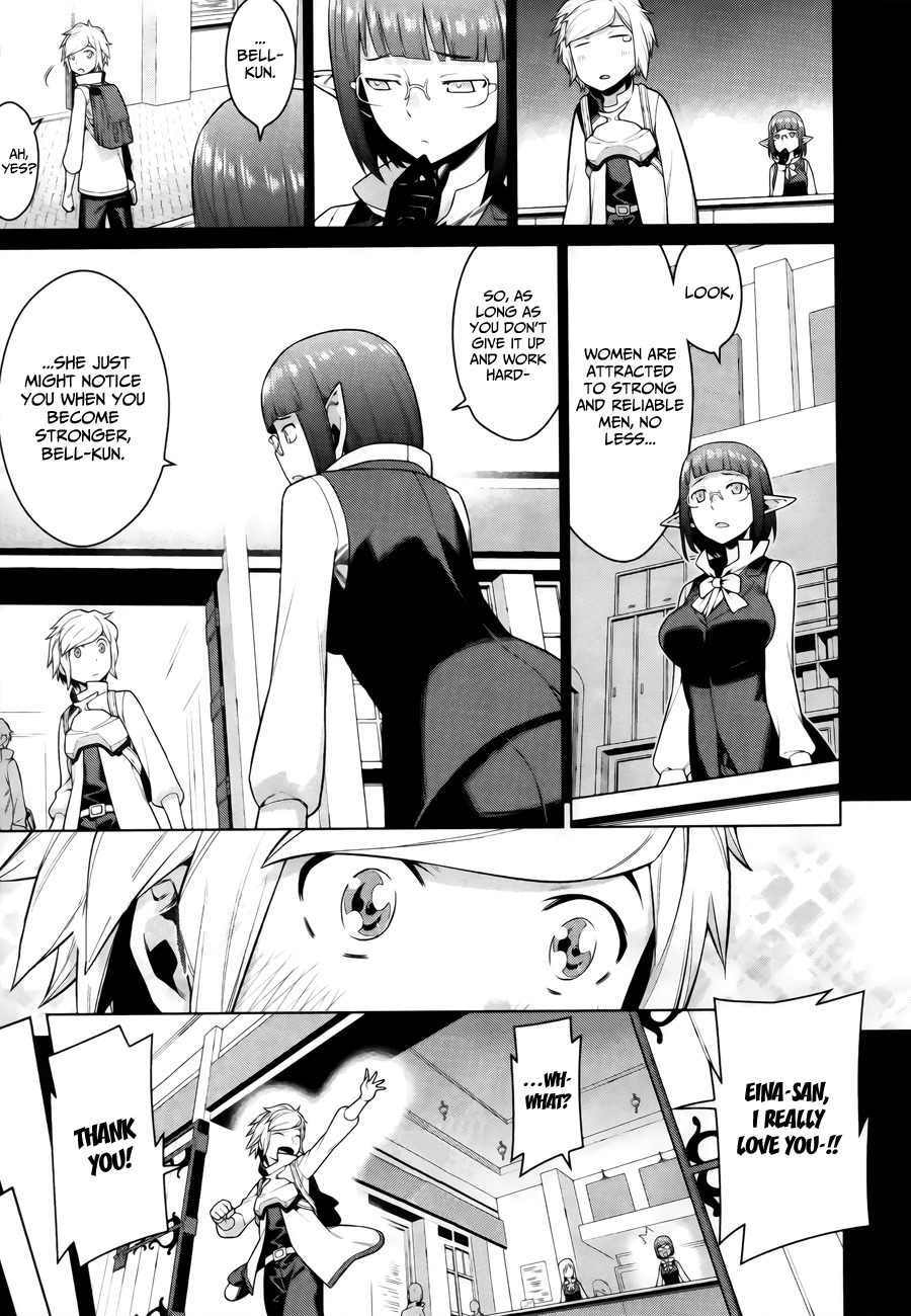 Dungeon ni Deai o Motomeru no wa Machigatte Iru Darou ka Chapter 1 page 18 - Chapter 1: The World, Reality and Admiration