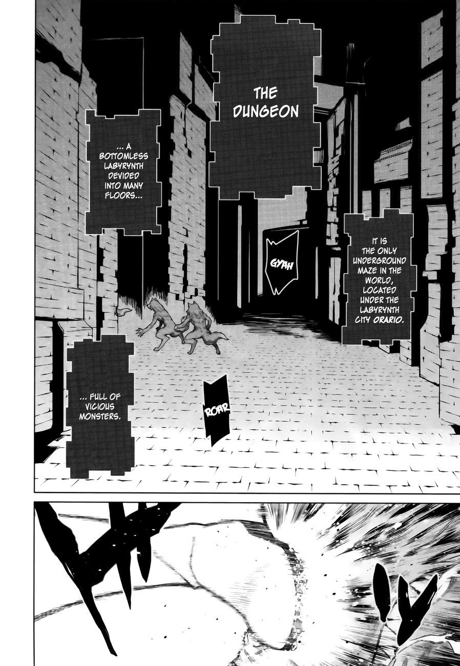Dungeon ni Deai o Motomeru no wa Machigatte Iru Darou ka Chapter 1 page 23 - Chapter 1: The World, Reality and Admiration