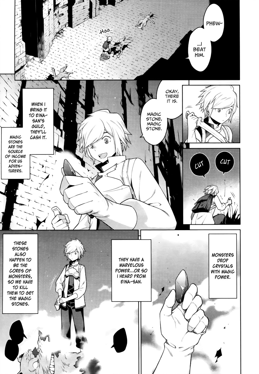 Dungeon ni Deai o Motomeru no wa Machigatte Iru Darou ka Chapter 1 page 26 - Chapter 1: The World, Reality and Admiration
