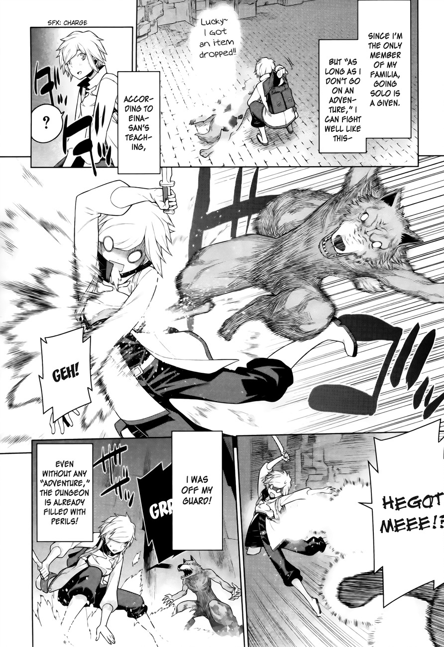 Dungeon ni Deai o Motomeru no wa Machigatte Iru Darou ka Chapter 1 page 27 - Chapter 1: The World, Reality and Admiration
