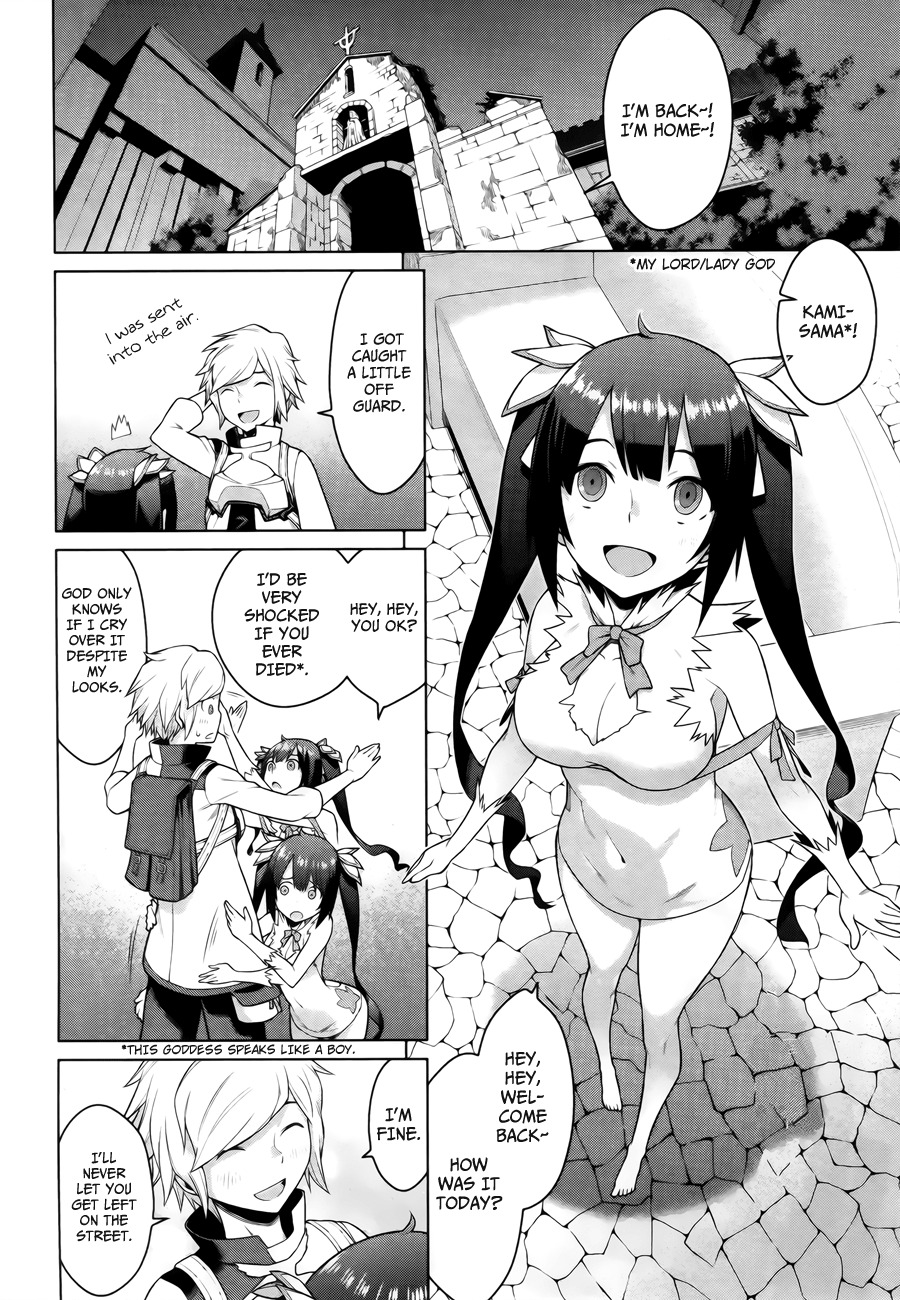 Dungeon ni Deai o Motomeru no wa Machigatte Iru Darou ka Chapter 1 page 29 - Chapter 1: The World, Reality and Admiration