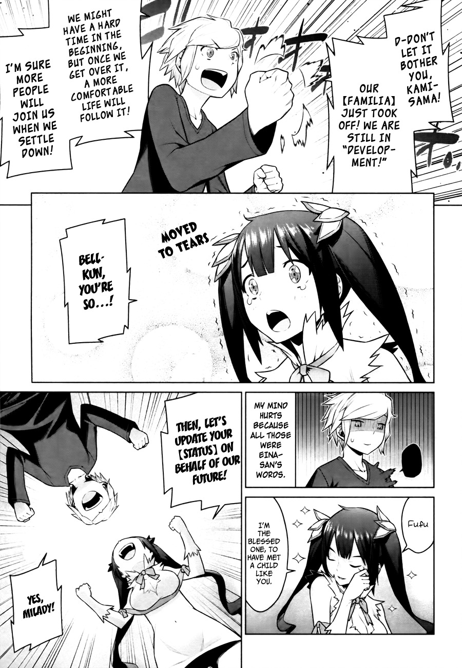 Dungeon ni Deai o Motomeru no wa Machigatte Iru Darou ka Chapter 1 page 32 - Chapter 1: The World, Reality and Admiration