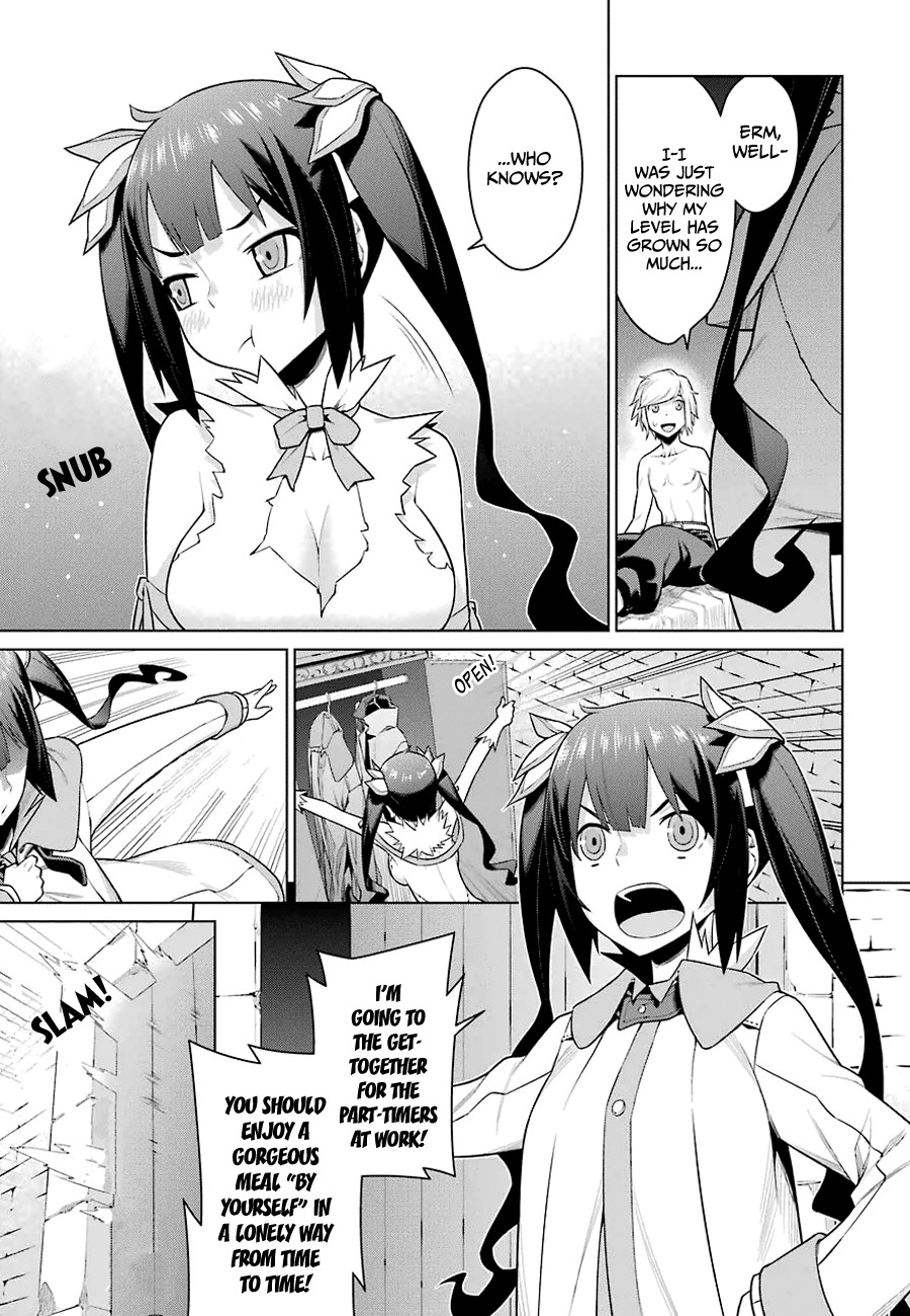 Dungeon ni Deai o Motomeru no wa Machigatte Iru Darou ka Chapter 1 page 36 - Chapter 1: The World, Reality and Admiration