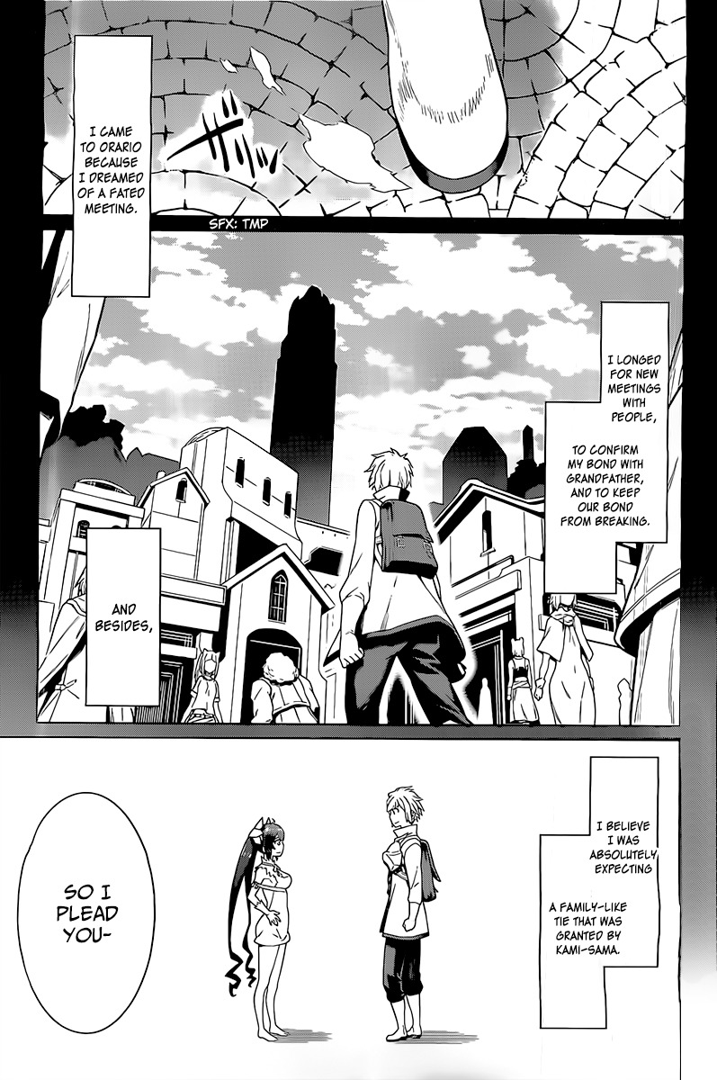 Dungeon ni Deai o Motomeru no wa Machigatte Iru Darou ka Chapter 10 page 10 - Chapter 10: Family