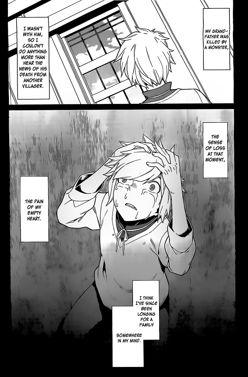 Dungeon ni Deai o Motomeru no wa Machigatte Iru Darou ka Chapter 10 page 9 - Chapter 10: Family