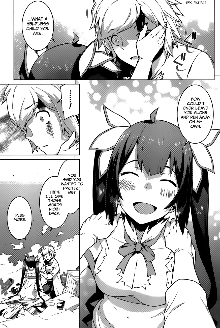 Dungeon ni Deai o Motomeru no wa Machigatte Iru Darou ka Chapter 11 page 12 - Chapter 11: The Goddess' Knife
