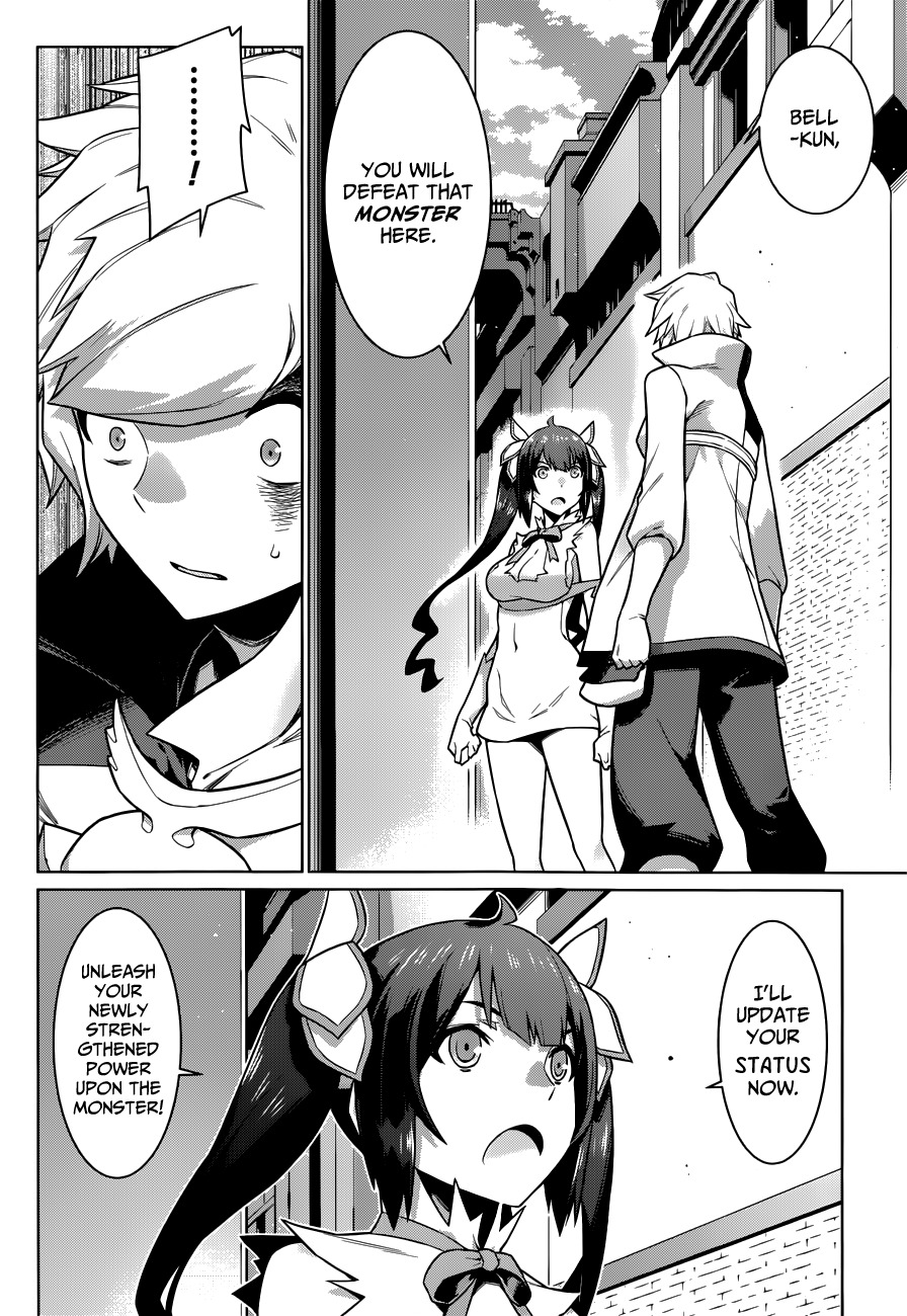 Dungeon ni Deai o Motomeru no wa Machigatte Iru Darou ka Chapter 11 page 19 - Chapter 11: The Goddess' Knife