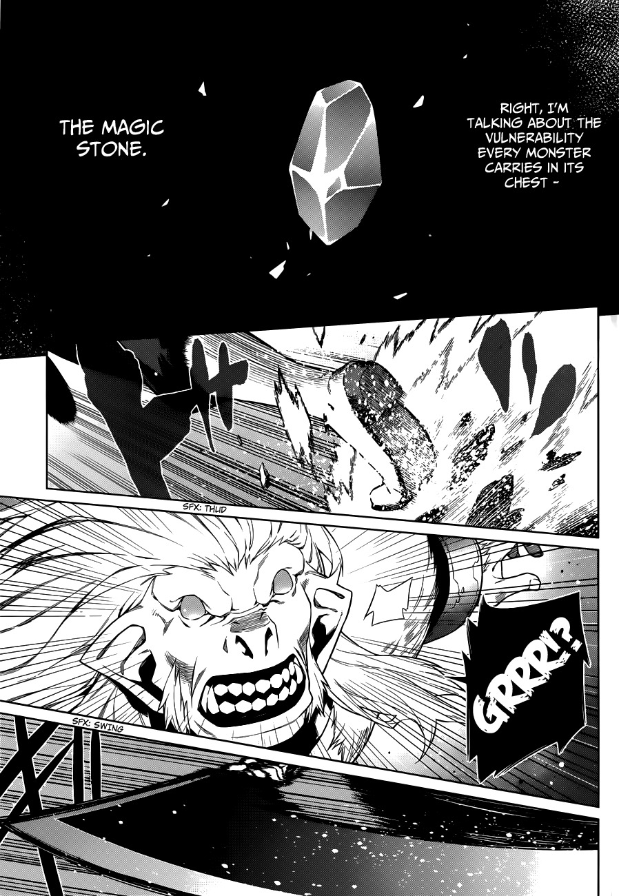 Dungeon ni Deai o Motomeru no wa Machigatte Iru Darou ka Chapter 12 page 11 - Chapter 12: Bump of Chicken