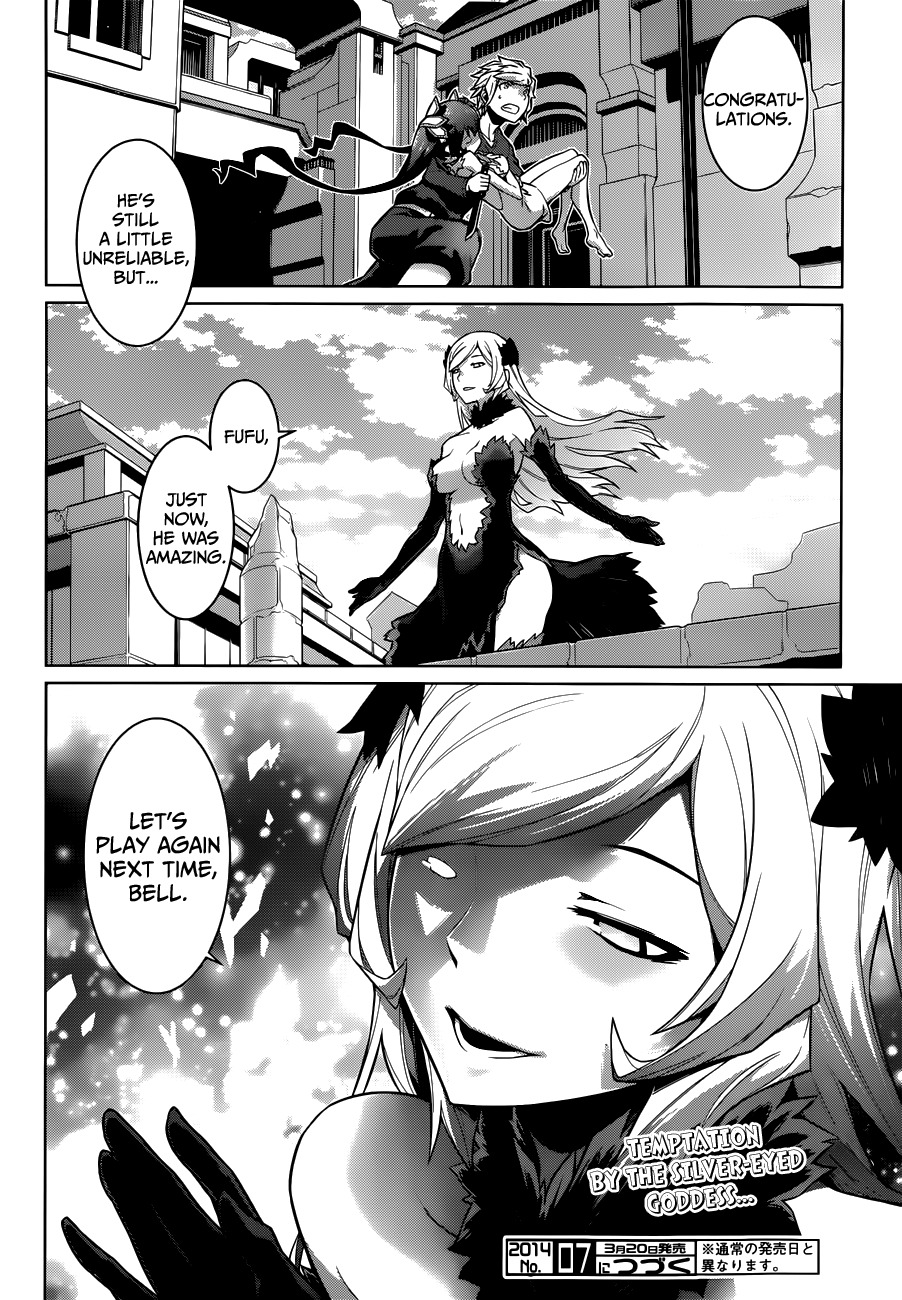 Dungeon ni Deai o Motomeru no wa Machigatte Iru Darou ka Chapter 12 page 20 - Chapter 12: Bump of Chicken