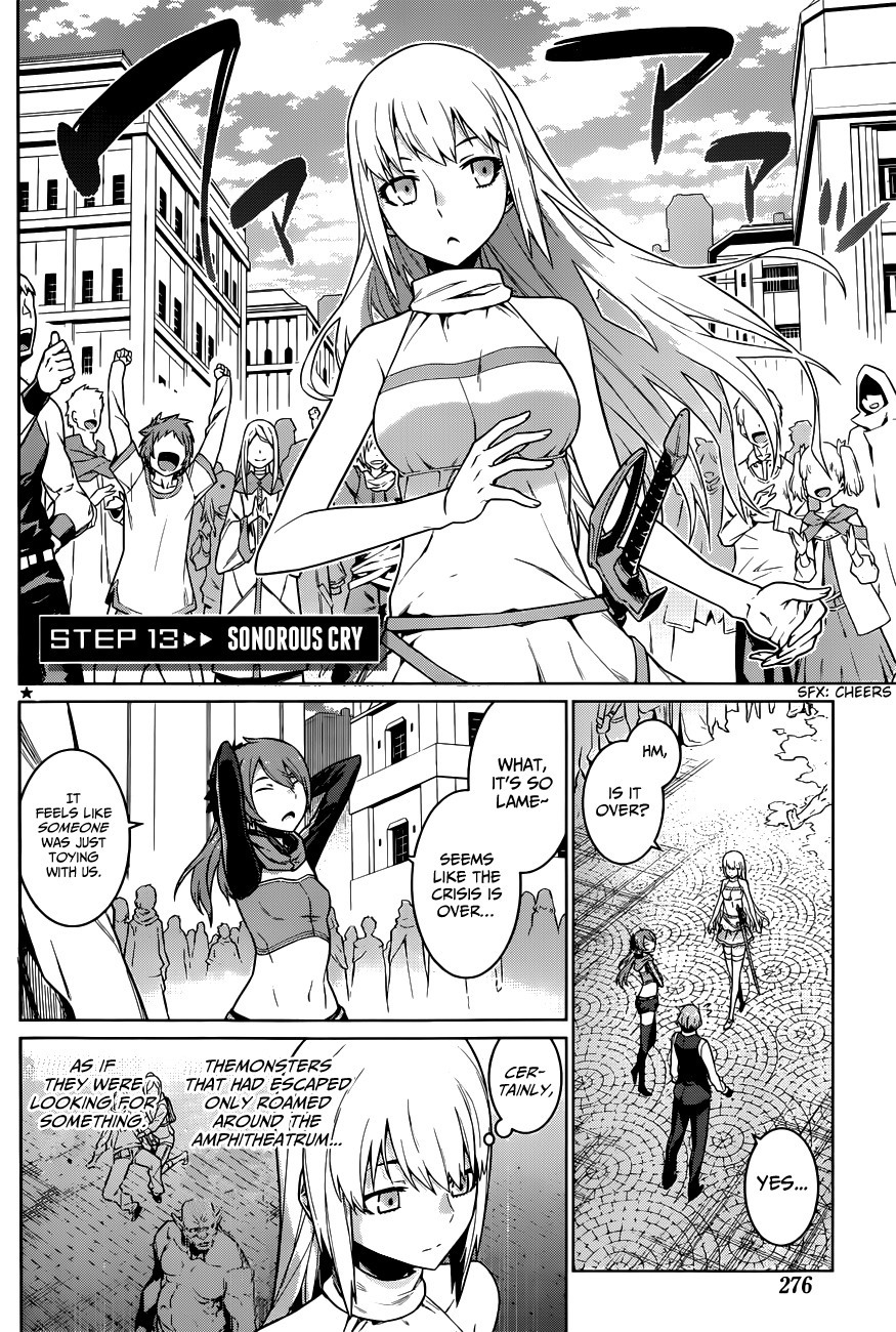 Dungeon ni Deai o Motomeru no wa Machigatte Iru Darou ka Chapter 13 page 3 - Chapter 13: Sonorous Cry