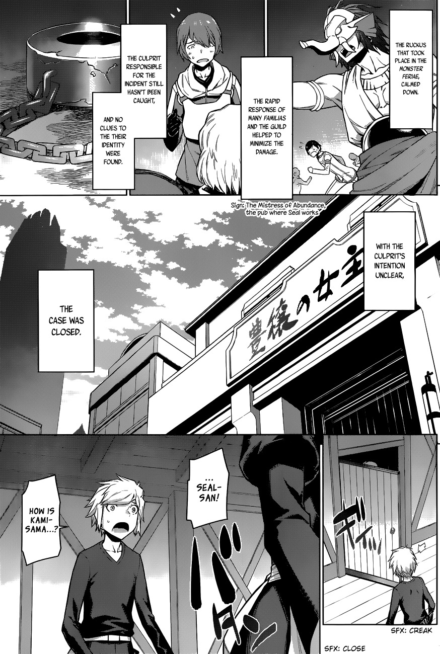 Dungeon ni Deai o Motomeru no wa Machigatte Iru Darou ka Chapter 13 page 9 - Chapter 13: Sonorous Cry