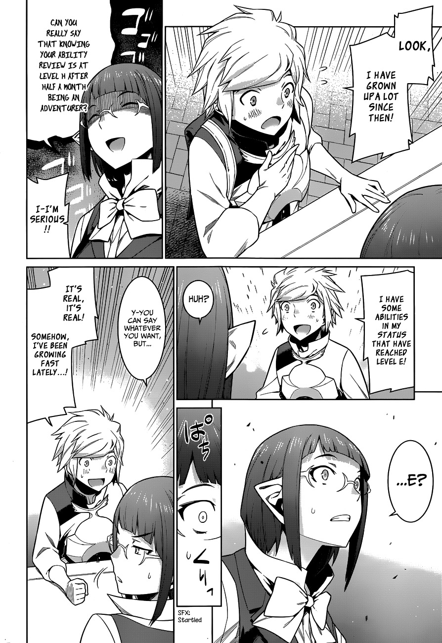 Dungeon ni Deai o Motomeru no wa Machigatte Iru Darou ka Chapter 14 page 11 - Chapter 14: A Meeting