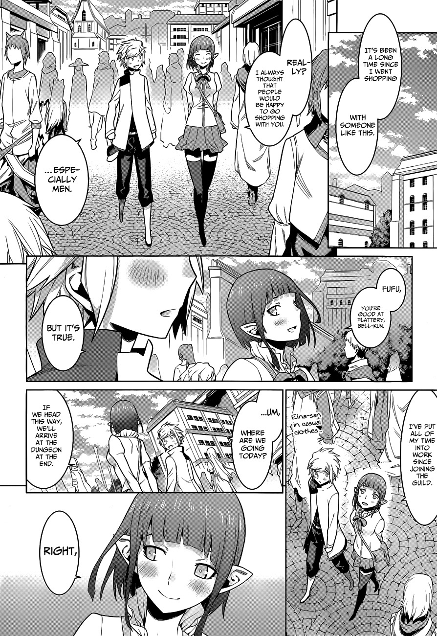 Dungeon ni Deai o Motomeru no wa Machigatte Iru Darou ka Chapter 14 page 17 - Chapter 14: A Meeting